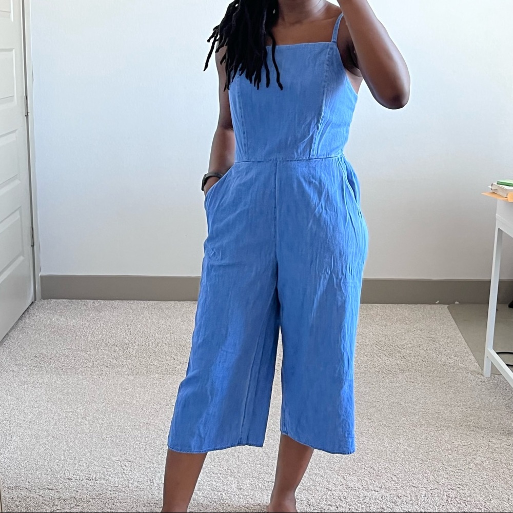 Denim jumpsuit